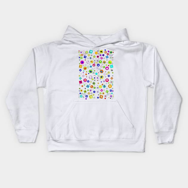 Hexaedrons Kids Hoodie by albertocarlosmontana